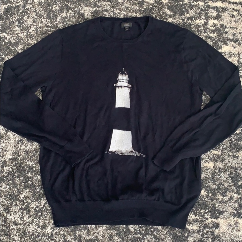 Pima cotton JCrew nautical sweater